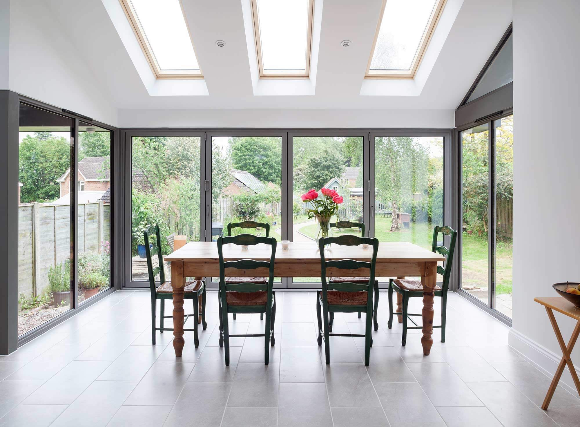 anthracite grey bifold doors