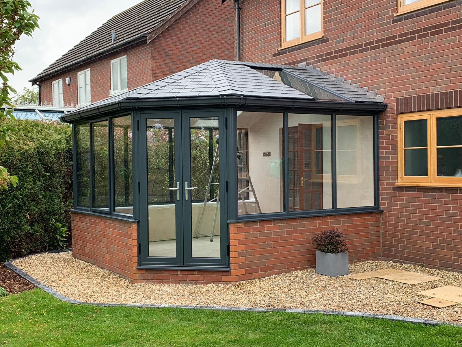 tiled conservatory roof