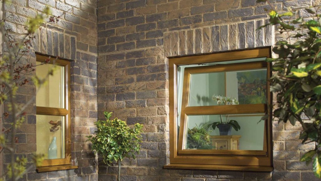 uPVC tilt and turn windows for a home in Worcester.
