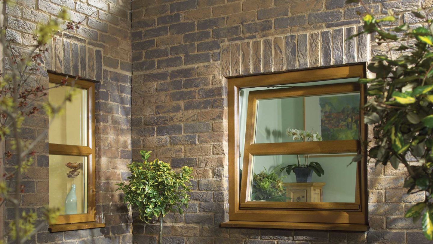 uPVC tilt and turn windows for a home in Worcester.