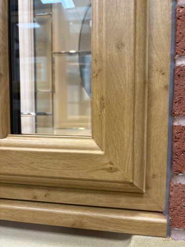 welded flush casement window frame