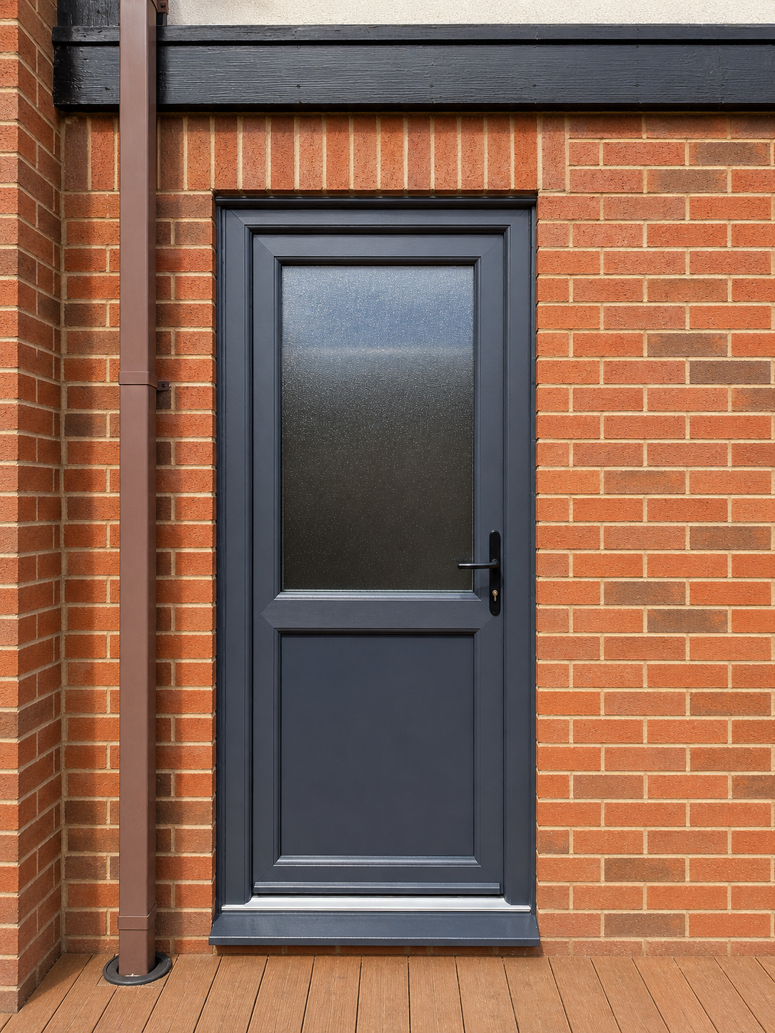 Black back door